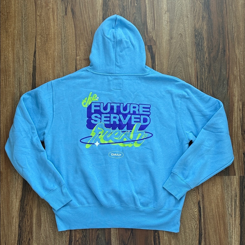 Poppi x Target Blue Limited Edition Hoodie Size XXL - Picture 7 of 10